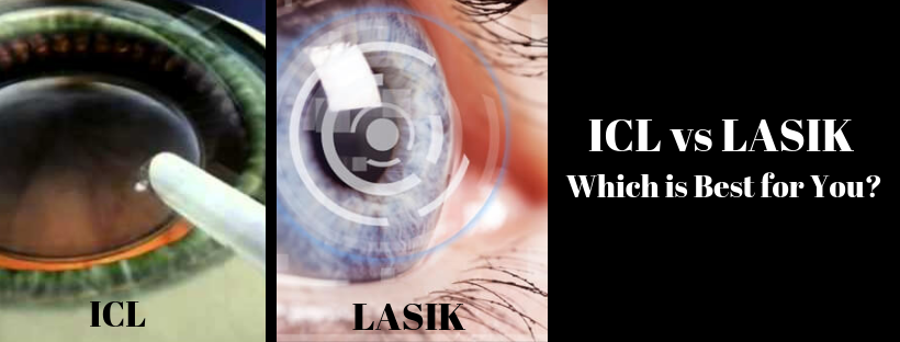 ICL vs lasik Ponits of differentiation of icl vs lasik