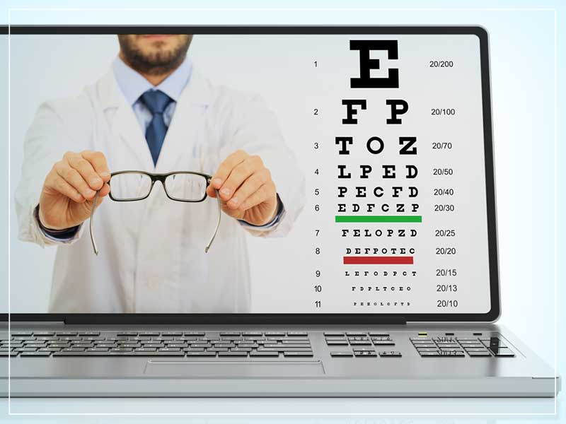 advantages of online eye testing