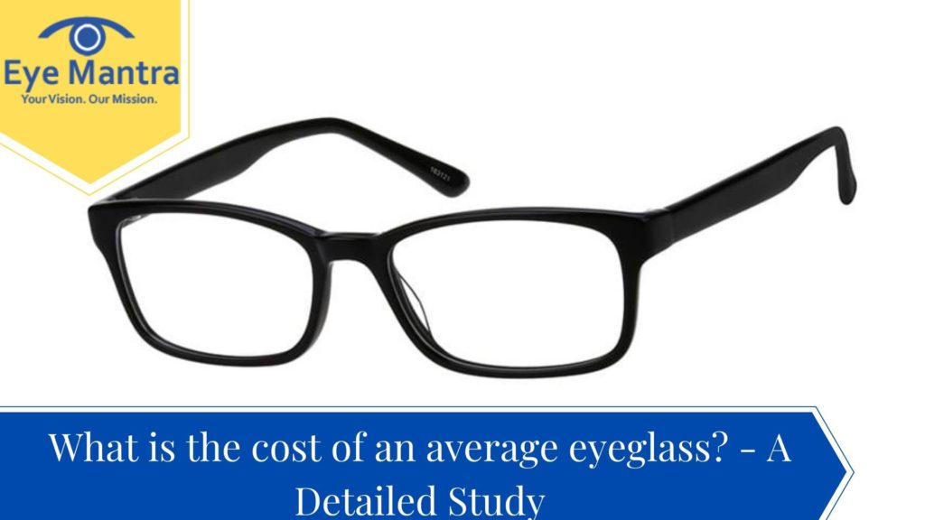 cost of an average eyeglass