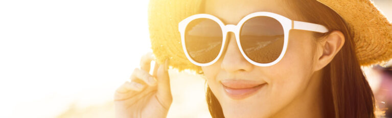 Wear sunglass while going in sunlight