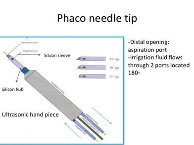 phaco needle tip