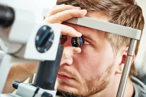 The Dilated Eye Exam before Keratoconus surgery