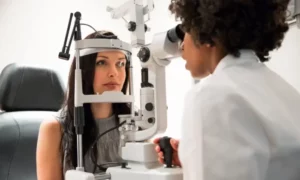 B-Scan Eye Test before Corneal Transplant Surgery